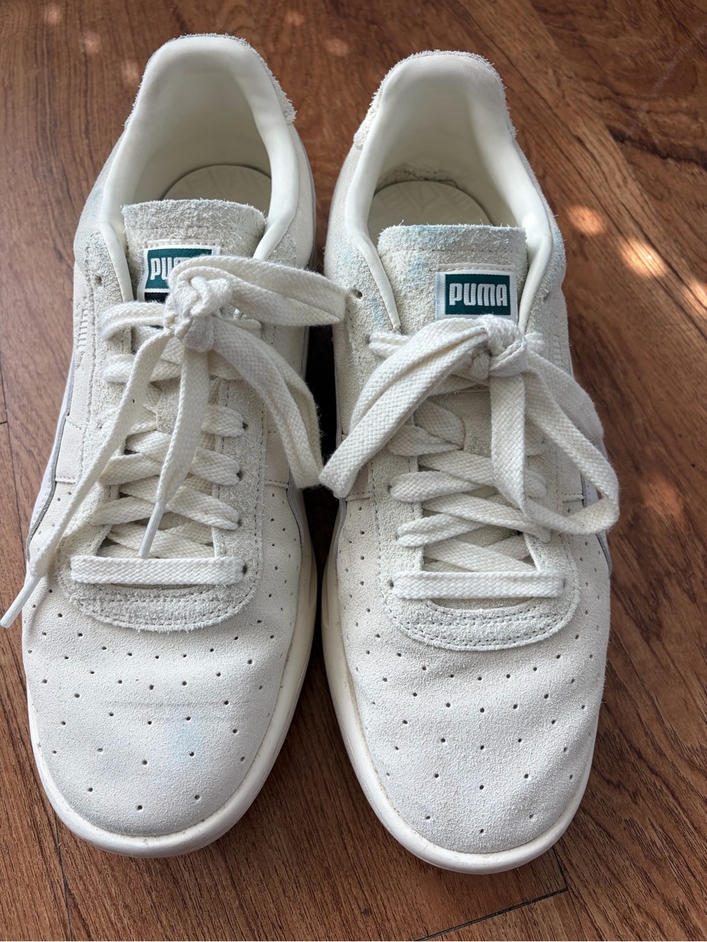 Puma GV special white suede size 11